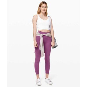 LULULEMON Align II 25" Wisteria Purple High Rise Cropped Leggings, Size 2